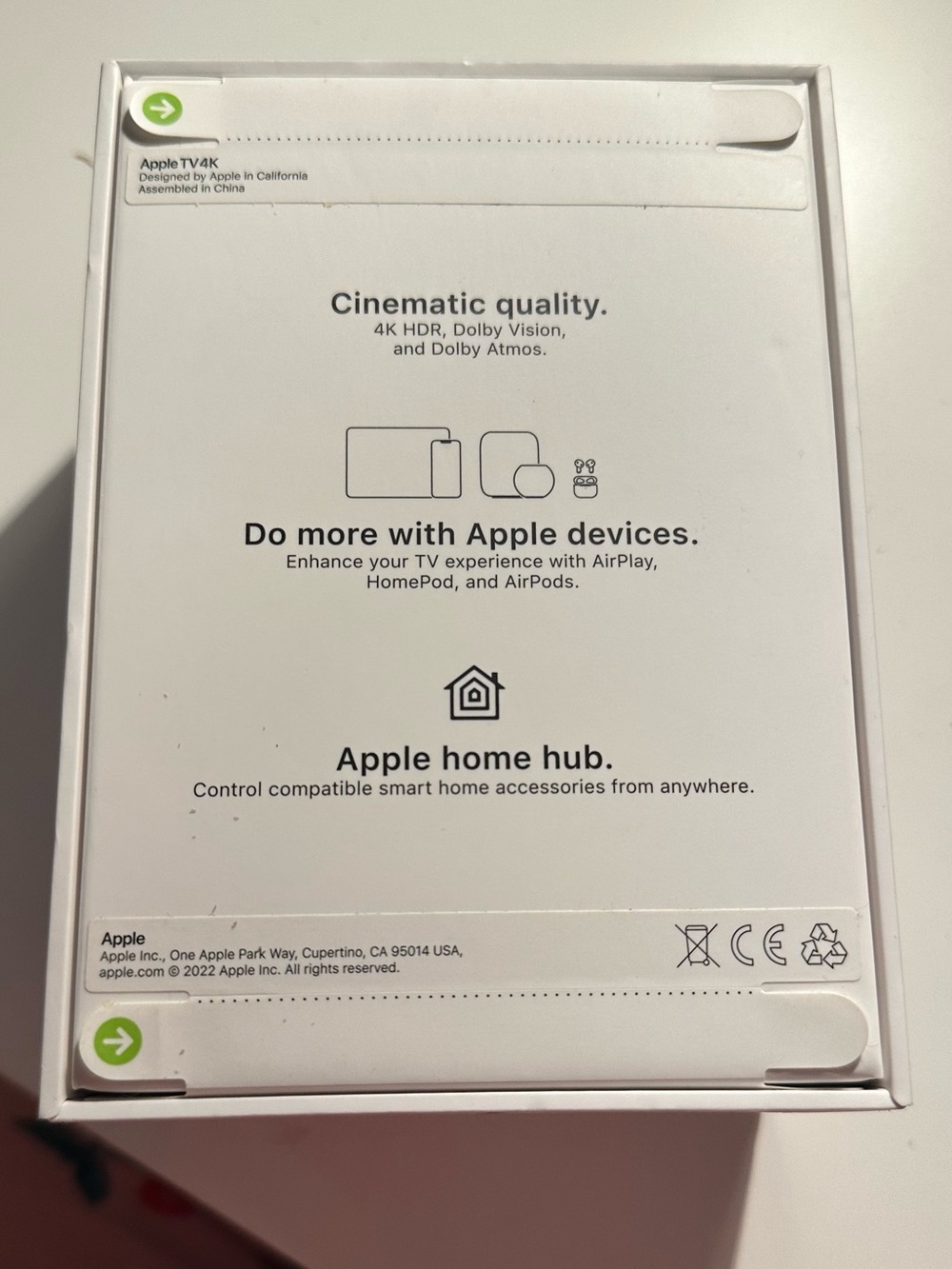 NWT: Apple TV 4K (3rd Gen) Remote Wi-Fi 64GB Streaming Device - Picture 2 of 4